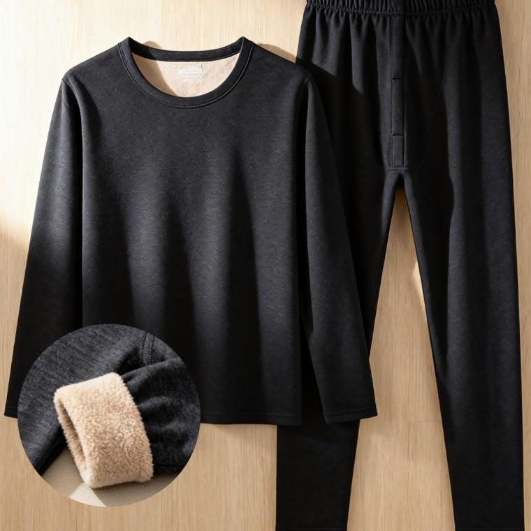 겨울용 남성 내복 상하세트 데일리 실내 방한 보온복