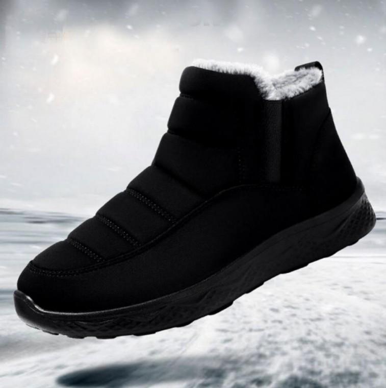 남녀공용 겨울 방한화 웜 앵클 발목 퍼 부츠 신발