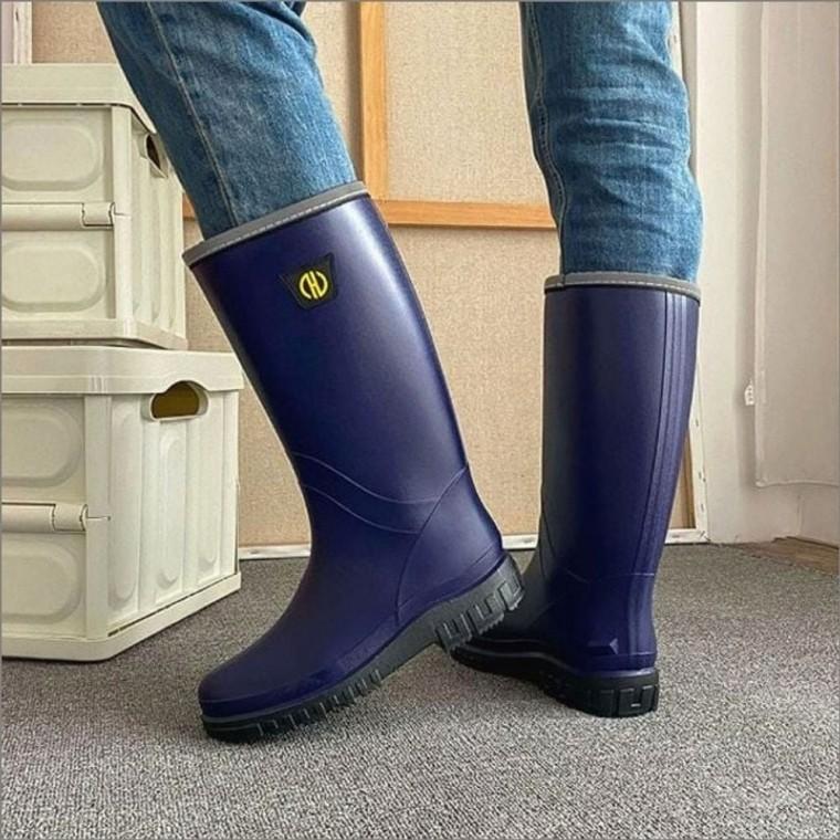 웜버전 남자 추가 작업용 방수장화 겨울 롱레인부츠 방한