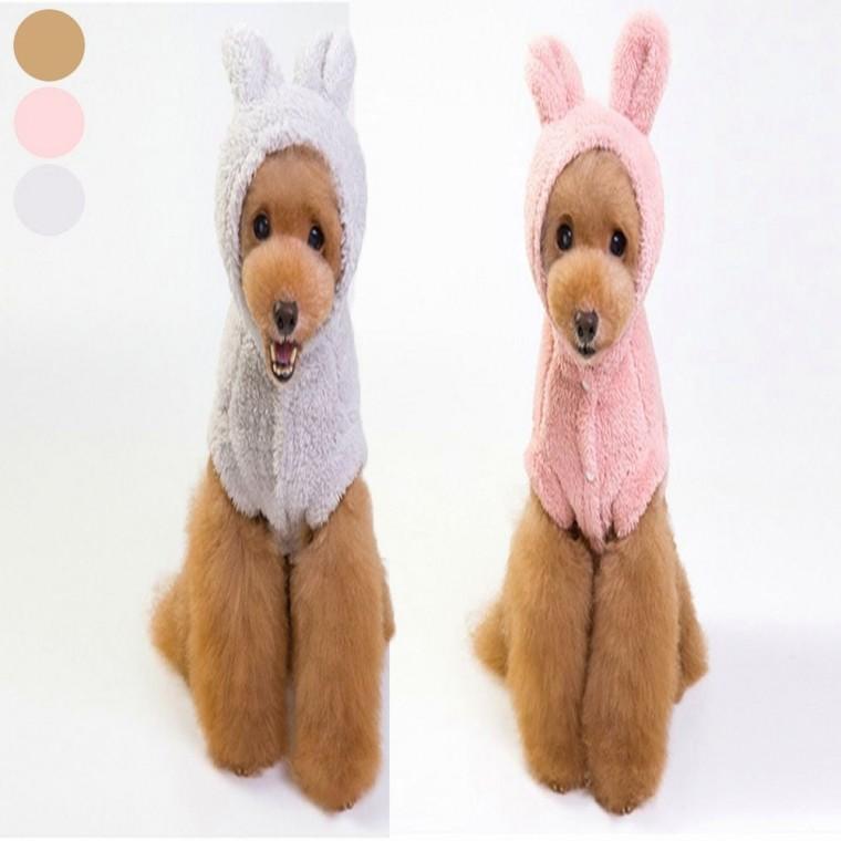 겨울 바라클라바 목도리 반려견 강아지옷 토끼 후드