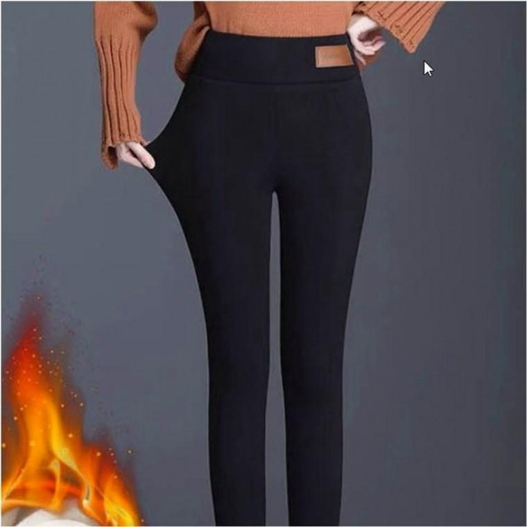 융털안감 쫄바지 밴딩 여자 방한 겨울 레깅스 기모바지