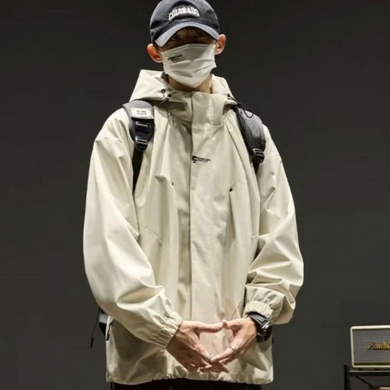 후드 바람막이 겨울 점퍼 방수 남자 방풍 오버핏