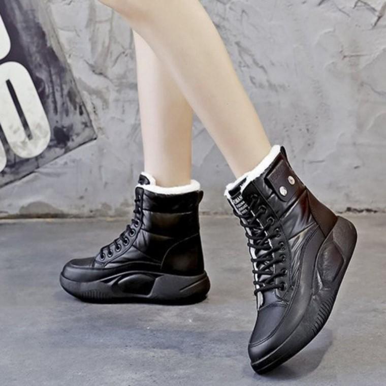 방한부츠 털부츠 키높이 겨울 스니커즈 여자 하이탑