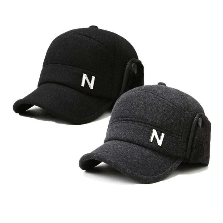 방한모 모직 겨울 귀달이 야구 똑딱이 볼캡 방한 모자