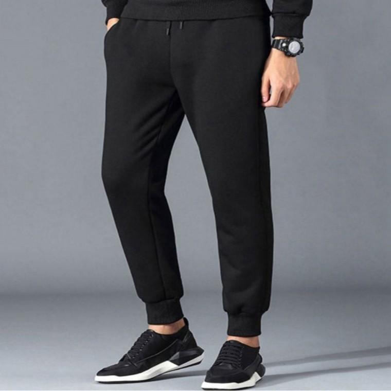 데일리 안감 조거팬츠 기모바지 보아털 남자 겨울용