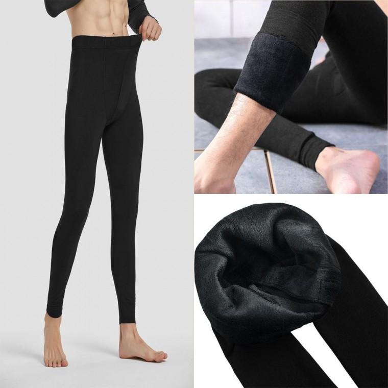 남자 스판 보온 기모 퍼 레깅스 타이즈 남자 겨울내복