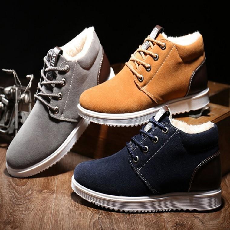 단화 스니커즈 털신 따뜻한 안감 방한화 털 겨울 남자