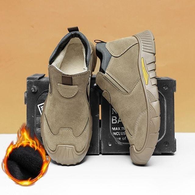 기모 옆지퍼 방한 겨울 단화 2컬러 남자 털 운동화 남자