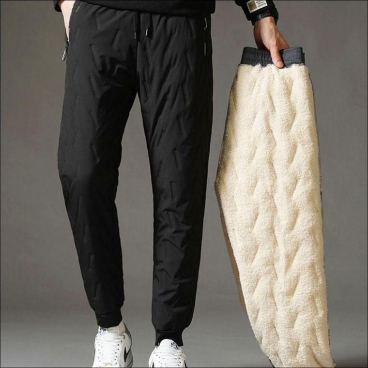 남성 패딩팬츠 도톰 기모안감 조거팬츠 겨울 방한바지