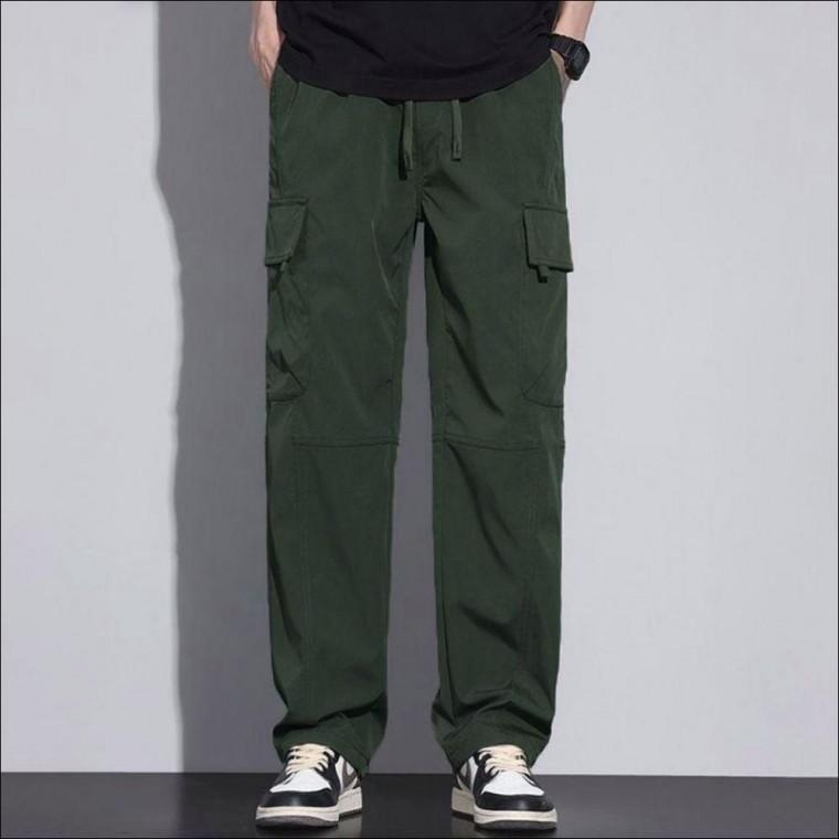 남성 카고바지 기모안감 밴딩 포켓 팬츠 겨울 3색