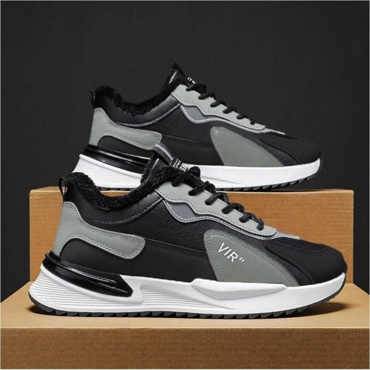 남성 기모운동화 겨울 스니커즈 털안감 방한 2컬러