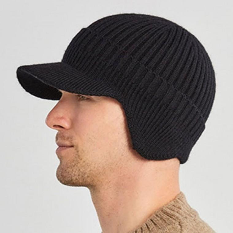 방풍 귀달이모자 남자 모자 겨울 방한용 도톰한