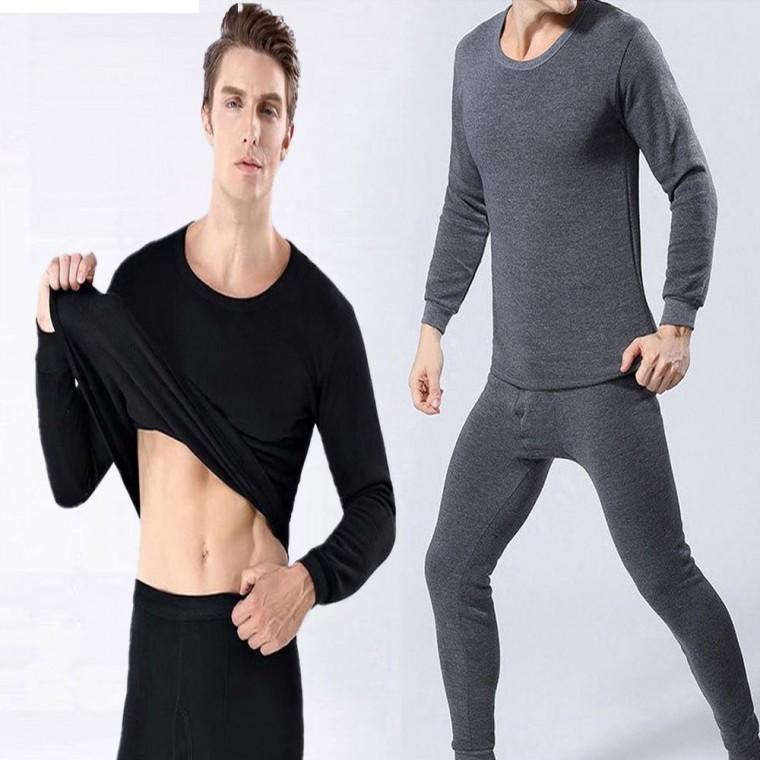 내복 겨울 데일리 내의 기모 긴바지 세트 긴팔 남자