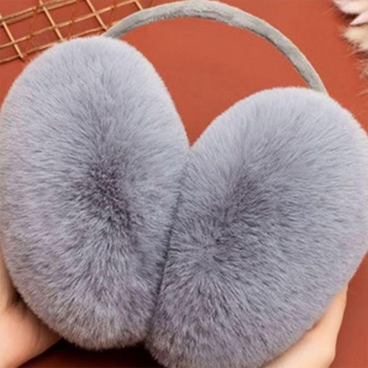 남녀공용 방한 겨울 털 귀마개 귀덮개 귀도리 귀돌이