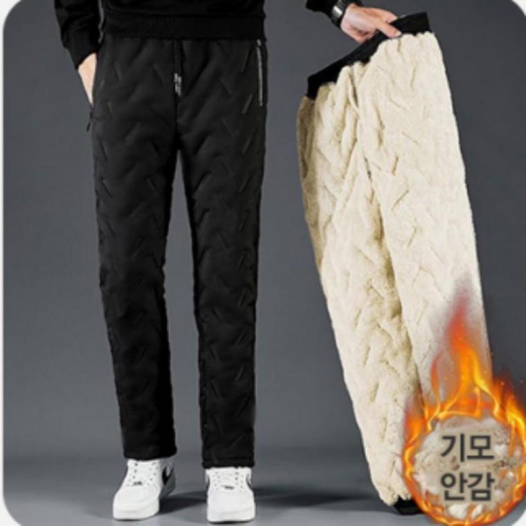 기모 바지 방수 조거 방한 츄리닝 방한 밴딩 한파 패딩 깔깔이 일복 팬츠 현장 겨울