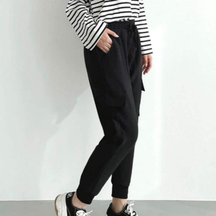 융털 조거팬츠 트레이닝 카고 일복 현장 방한 겨울 기모 기모바지 한파 1P 운동 여성