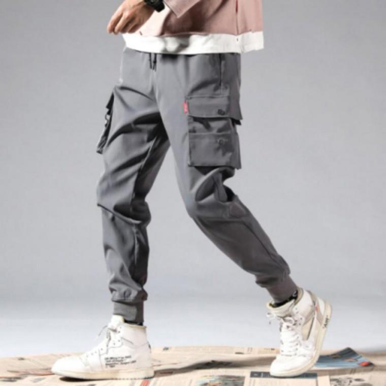 겨울 팬츠 바지 조거 일복 한파 기모 2색 남자 방한 밴딩 현장 남성 기모 캐주얼 카고