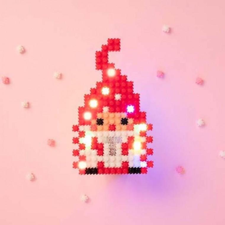 디폼블럭 클린 8mm 겨울요정 레드