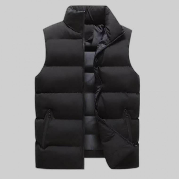 조끼 민소매 베스트 심플 겨울 패딩 슬리브리스 남성