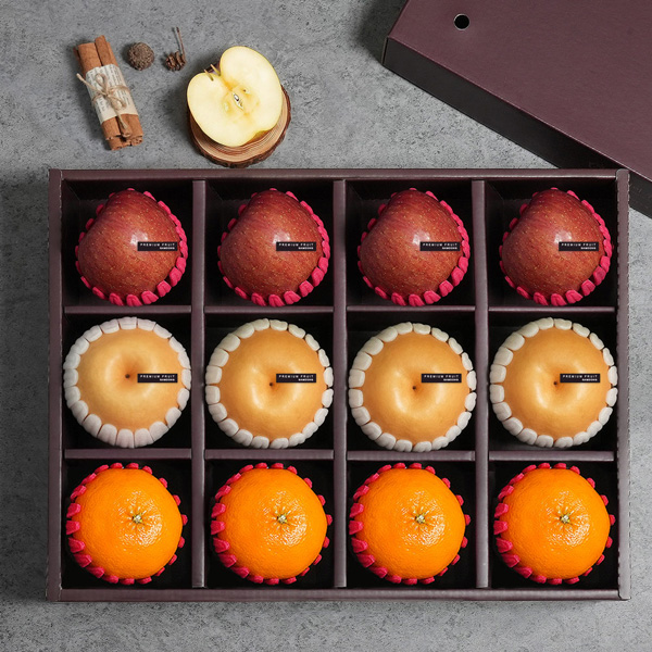 [프리미엄] 혼합 선물세트 특8호(사과4개+배4개+레드향4개) 6.3kg