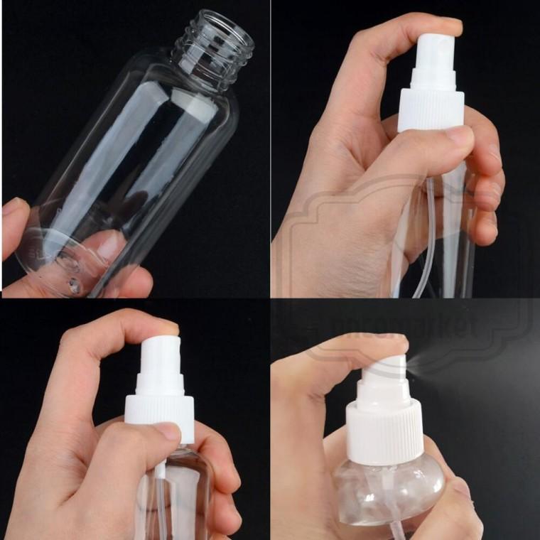 120ml 스프레이 공병 투명 미스트 휴대용 향수통 알코올