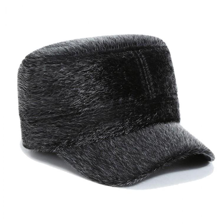 귀달이 캡 군모 러시아털 마오지 모자 남성 남자 중년 신사 내장형 귀 덮개 안감 기모겨울