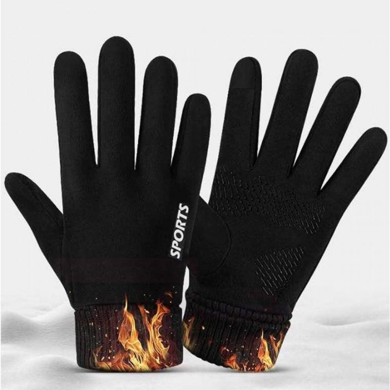 남성용 터치 벨벳기모 방한장갑 방한 장갑 터치 남성 기모