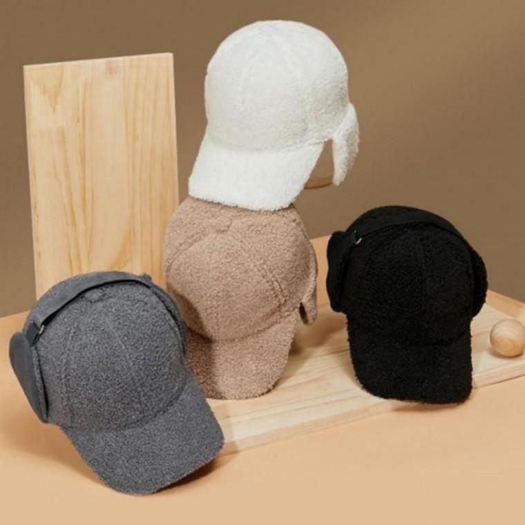 방한 후리스 챙모자 기모 귀달이 군밤 이어머프 모자 귀달이 남자 남아 이어머프햇 초등 겨울캡모자