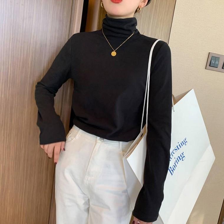 폴라티 긴팔티 목티 부슬기모긴목폴라 이너 기모티