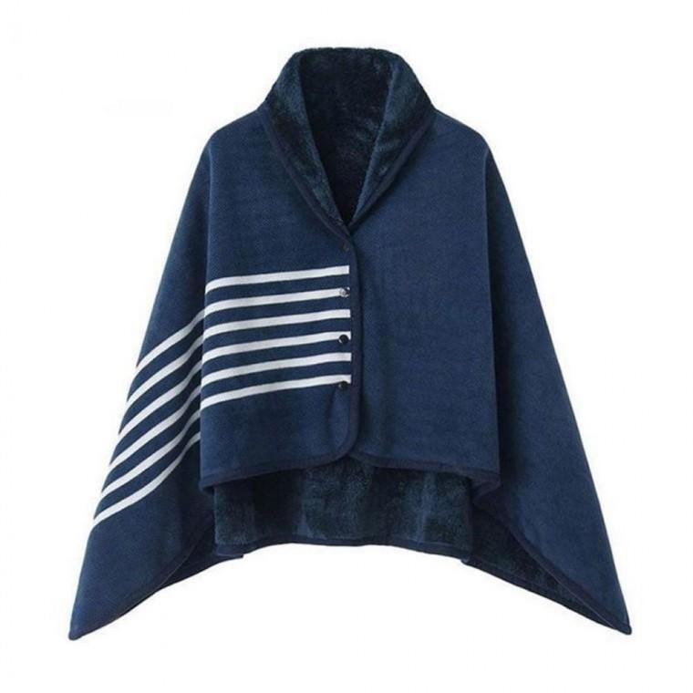 포근라인 극세사 망토 담요 기모블랭킷 기모담요 겨울담요 무릎담요 차량담요 단추담요 항공담요