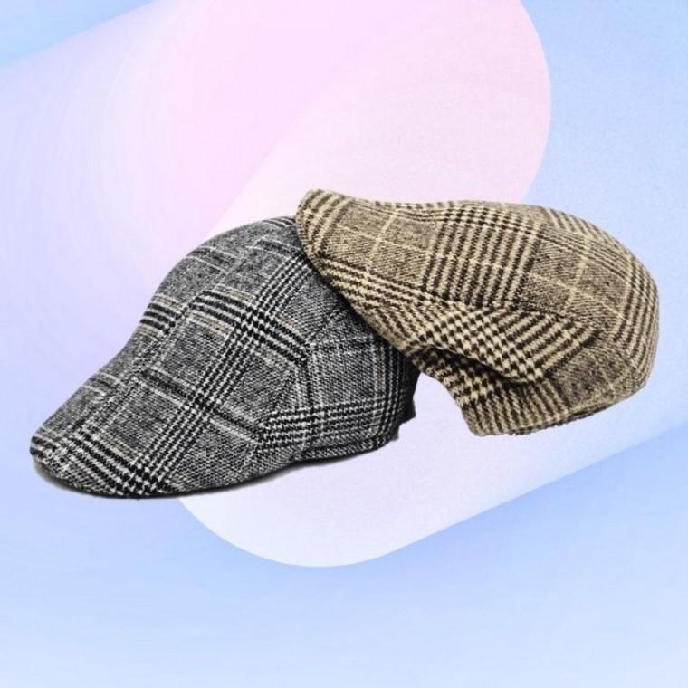 아빠 기모 울 어르신 빵모자 할아버지 화가 중년 모자