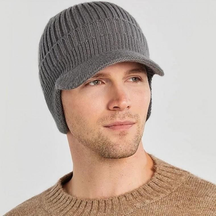 귀달이모자 기모 안감 모자 남자 방한 겨울 도톰