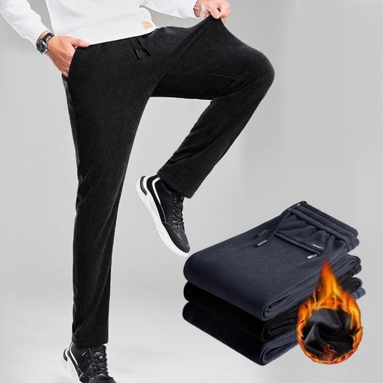 방한 기모 일자 골덴바지 코듀로이팬츠 밴딩 슬랙스