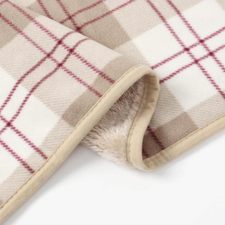 기모 망토 무릎 체크무늬 캠핑 80X130 모포 극세사 학생 똑딱이 담요 레져 판촉물