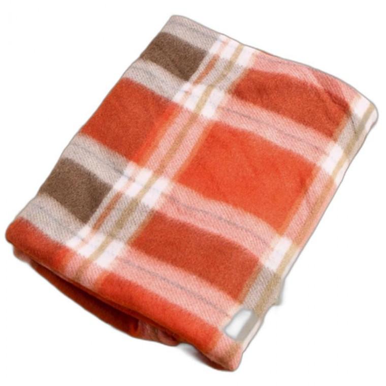 모포 레져 판촉물 학생 캠핑담요 포근한오렌지무릎담요(110cm)기모보온담요