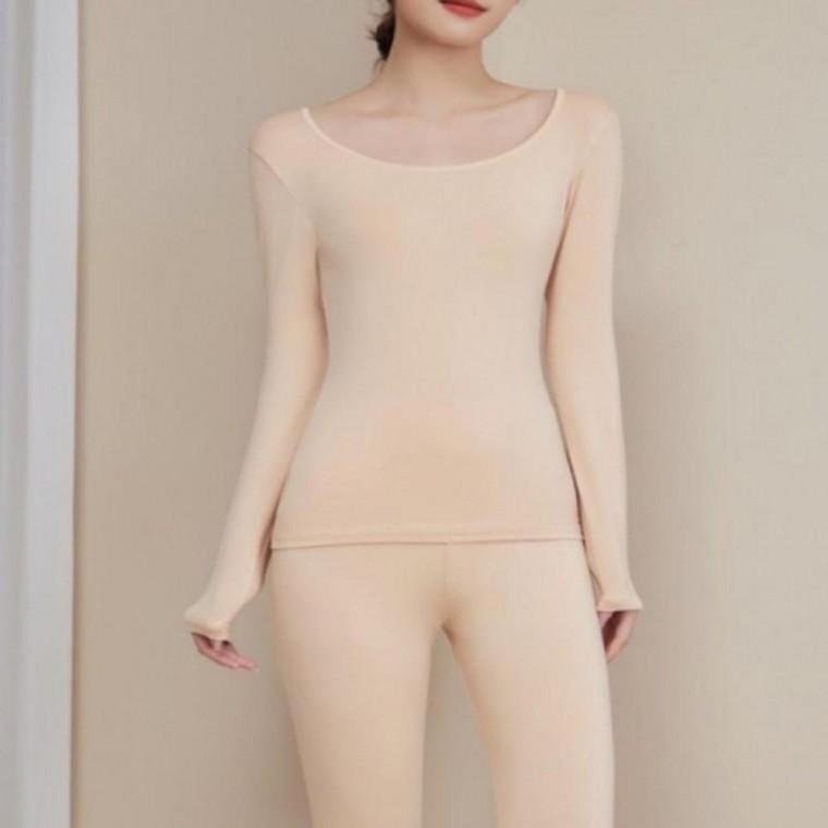 여성 겨울 방한 보온 모달 심리스 내의 내복 세트 여아 세트 기모 발열내의 주니어 남자 아동 바지