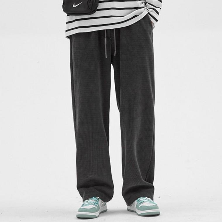 양털 기모 안감 코듀로이 밴딩 팬츠