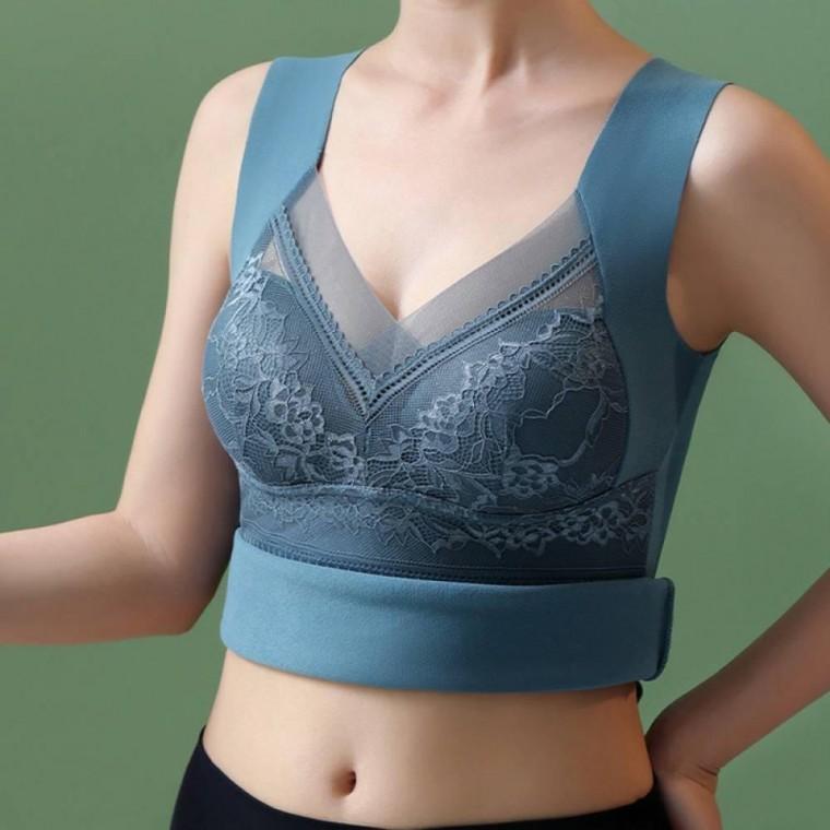 노와이어 롱 브라 브라렛 속옷 기모 심리스