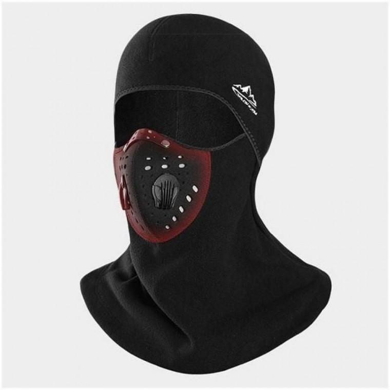 방한용 바라클라바 블랙 바람차단 겨울 안감 기모 방풍 보온성 라이딩 전면마스크 입부분개방 얼굴보호