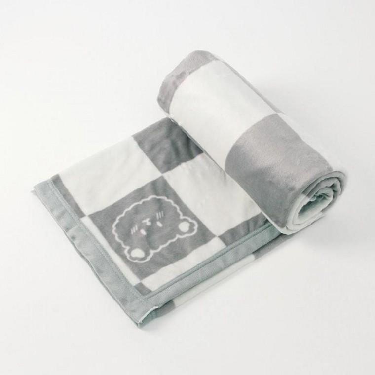 푸근베어 극세사 항공담요 캠핑블랭킷 기모담요 극세사 차량 무릎 학교 캠핑 겨울 사무실 담요 차랑용