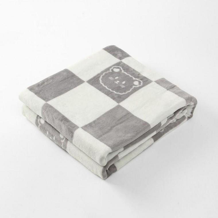 푸근베어 극세사 이불담요 기모담요 항공블랭킷 겨울 블랭킷 극세사 차랑용 차량 캠핑 사무실 학교 담요