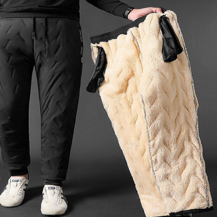 방한 기모바지 남성 겨울 데일리 보온 팬츠