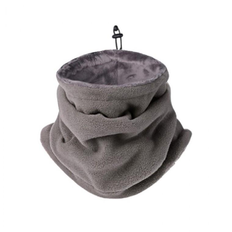 방한 겨울 기모 넥워머 그레이