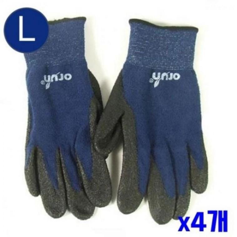 기모 bns 코팅장갑 x4개 L사이즈 소프트