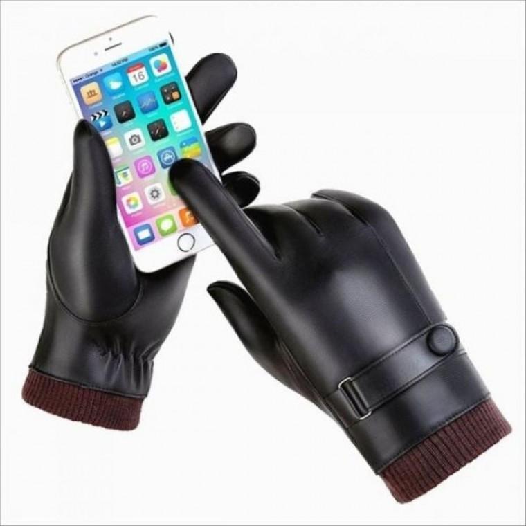 기모 정장 손가락장갑 남성 가죽장갑 방한장갑 출근