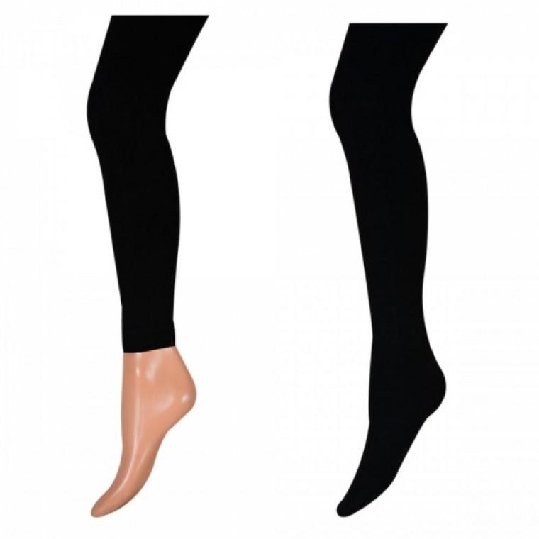 여학생 겨울 보온 기모타이즈 블랙