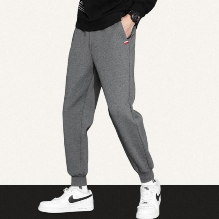 조거팬츠 남성 기모 융털 트레이닝 바지 조거 츄리닝