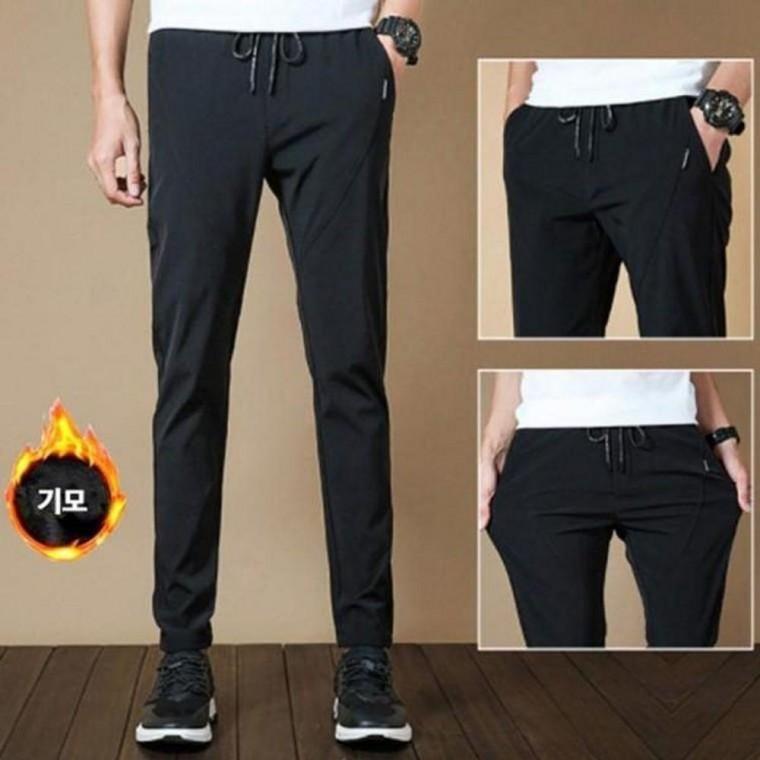 남성 겨울 기모 안감 슬랙스 아웃도어 일자 팬츠 바지 여성 트레이닝 남자 와이드 바지 스 조거 복