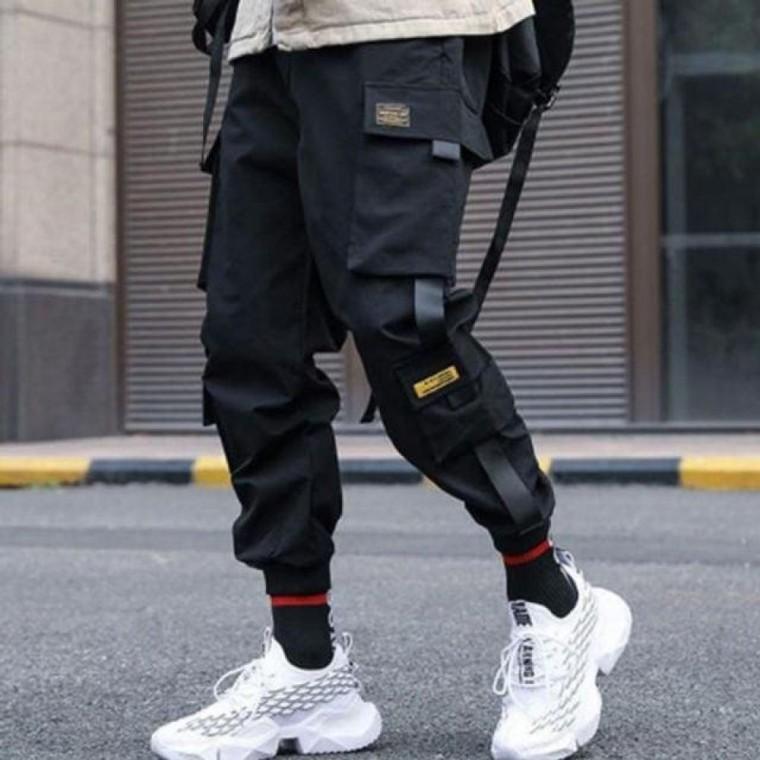 포켓포인트 조거팬츠 남성카고바지 A 6N 밴딩 포켓 허리 기모바지 남자긴바지 팬츠 카고바지 조거