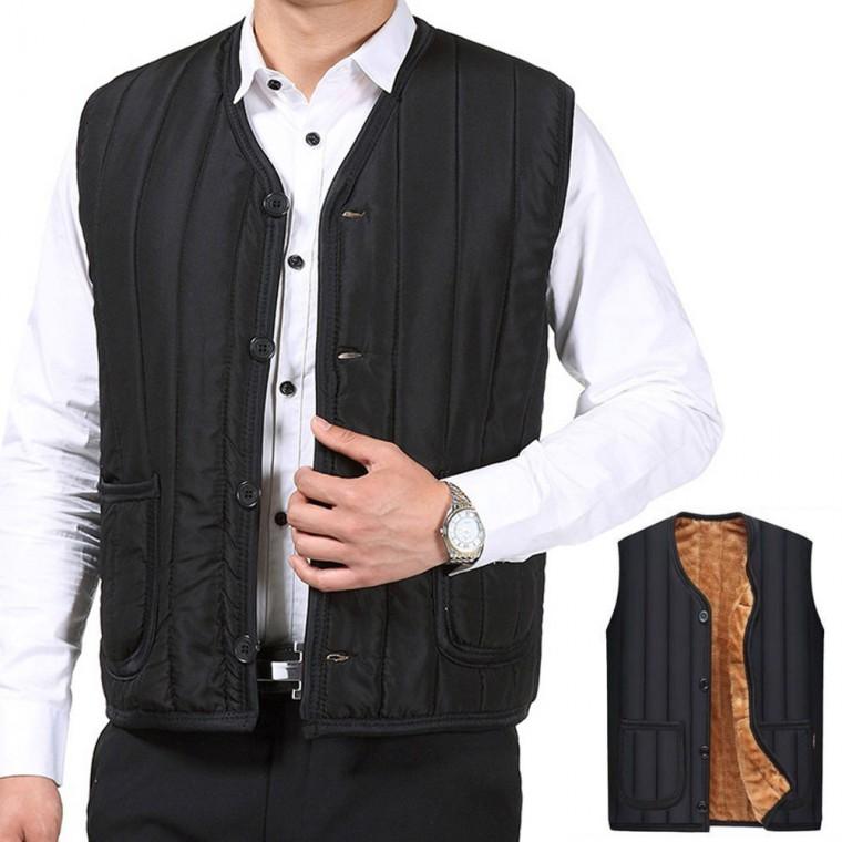 남녀공용 겨울 방한 기모 작업 베스트 조끼